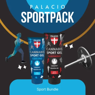 Palacio Sportpack Sportgel wärmend und kühlend im Bundle - Hanfjack