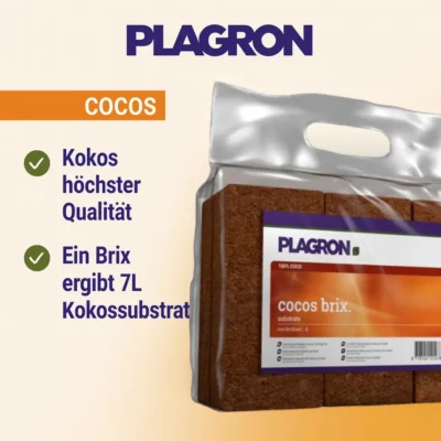 Plagron Cocos Brix 1 Karton - Hanfjack