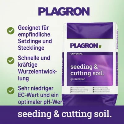 Plagron Seeding & Cutting Soil 25L - Hanfjack