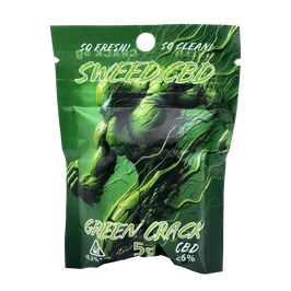 Sweedbar Green Crack CBD Blüten 5g - Hanfjack