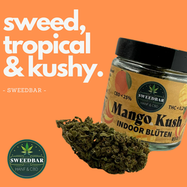Sweedbar Mango Kush CBD Blüten 5g - Hanfjack