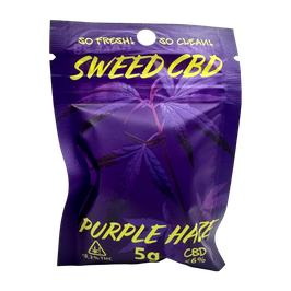 Sweedbar Purple Haze CBD Blüten 5g - Hanfjack