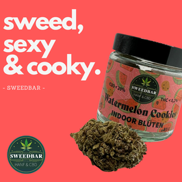 Sweedbar Watermelon Cookies CBD Blüten 5g - Hanfjack