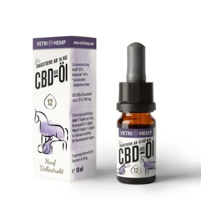 Vetrihemp Bio CBD-Öl 12% 10 ml - Bushdoctor